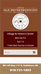 Mobile Screenshot of oldwaynesborough.org